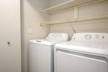 Full size side-by-side washer & dryer
